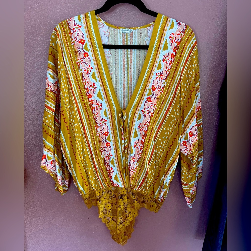 Free People body suit size XS